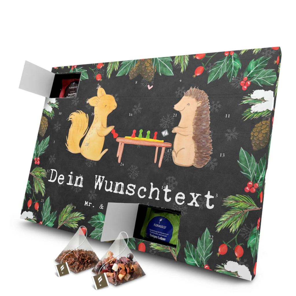 Personalisierter Tee Adventskalender Eichhörnchen Gesellschaftsspiele Personalisierter Tee Adventskalender, Geschenk, Sport, Sportart, Hobby, Schenken, Danke, Dankeschön, Auszeichnung, Gewinn, Sportler, Gesellschaftsspiele, Spielen, Spieleabend