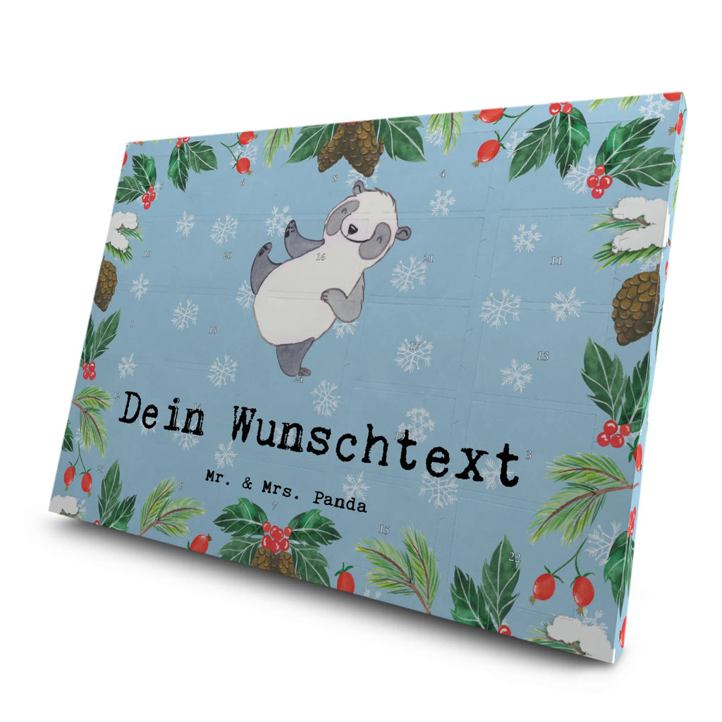 Personalisierter Tee Adventskalender Panda Kampfkunst Personalisierter Tee Adventskalender, Geschenk, Sport, Sportart, Hobby, Schenken, Danke, Dankeschön, Auszeichnung, Gewinn, Sportler, Kampfkunst, Kampfsportarten, Selbstverteidigung