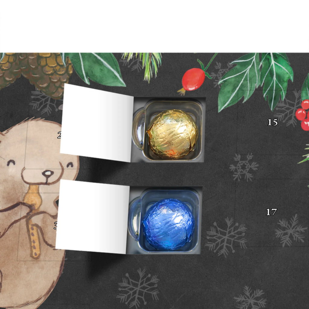 Personalisierter Schoko Adventskalender Bär Blockflöte Personalisierter Adventskalender, Adventskalender mit Namen, Instrumente, Geschenke Musiker, Musikliebhaber, Bär, Blockflöte, Früherziehung, Ensemble, Flöte, Blasinstrument