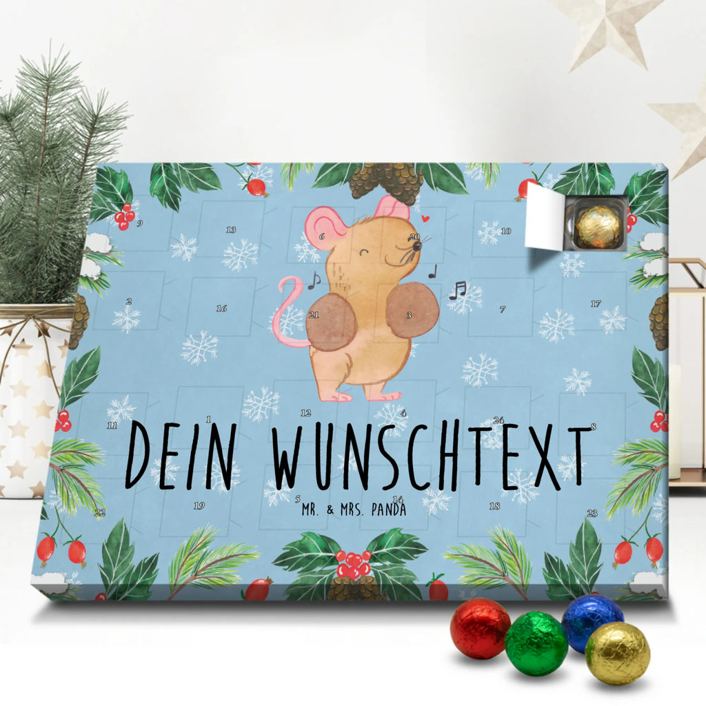 Personalisierter Schoko Adventskalender Maus Becken Personalisierter Adventskalender, Adventskalender mit Namen, Instrumente, Geschenke Musiker, Musikliebhaber, Maus, Becken, Schlagwerk, Orchester, Schlagzeug, Rhythmus