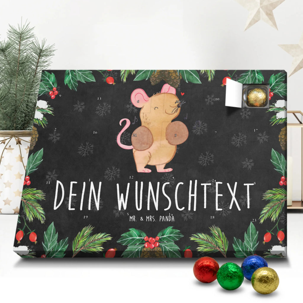 Personalisierter Schoko Adventskalender Maus Becken Personalisierter Adventskalender, Adventskalender mit Namen, Instrumente, Geschenke Musiker, Musikliebhaber, Maus, Becken, Schlagwerk, Orchester, Schlagzeug, Rhythmus