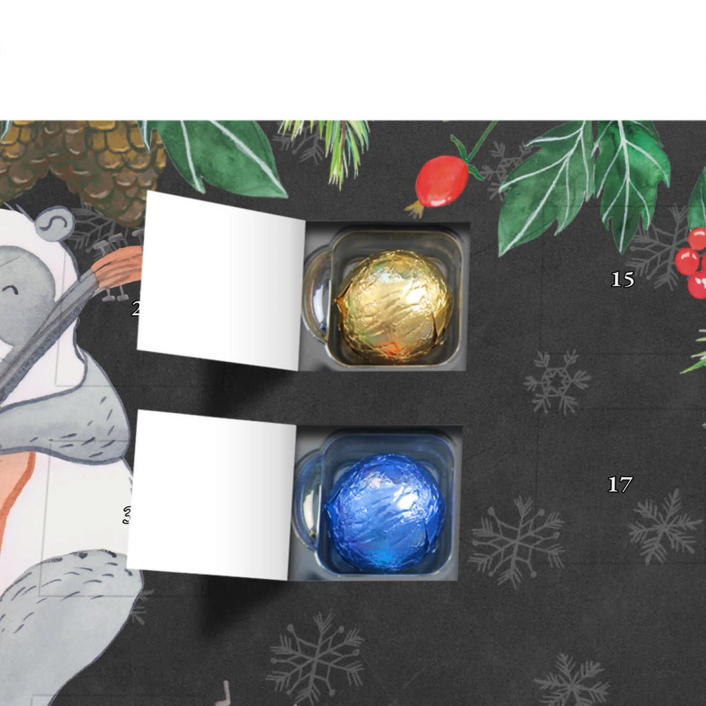 Personalisierter Schoko Adventskalender Panda Cello Personalisierter Adventskalender, Adventskalender mit Namen, Instrumente, Geschenke Musiker, Musikliebhaber, Panda, Cello, Streicher, Orchester, Kammermusik, Barock, Klassik, Bogen, Saiteninstrument