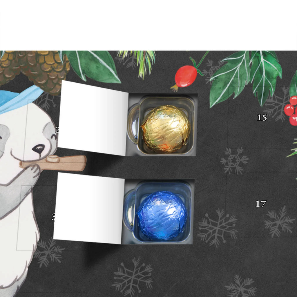 Personalisierter Schoko Adventskalender Panda Kazoo Personalisierter Adventskalender, Adventskalender mit Namen, Instrumente, Geschenke Musiker, Musikliebhaber, Panda, Kazoo, Trommel, Spaß, Freizeit, Mundsingen