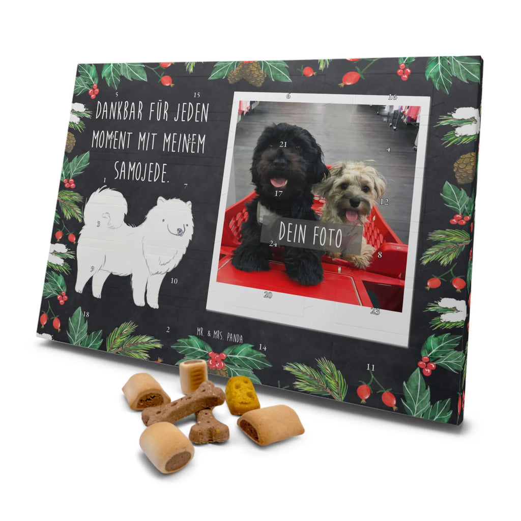 Personalisierter Hunde Foto Adventskalender Samojede Moment Personalisierter Hunde Foto Adventskalender, Hund, Hunderasse, Rassehund, Hundebesitzer, Geschenk, Tierfreund, Schenken, Welpe, Samojede, Samojedenhund, Samojedenspitz