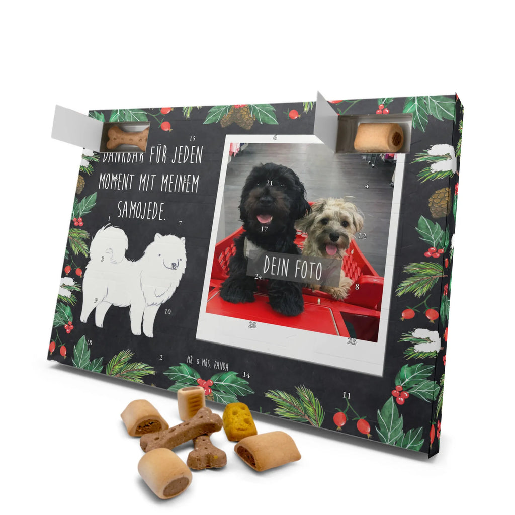 Personalisierter Hunde Foto Adventskalender Samojede Moment Personalisierter Hunde Foto Adventskalender, Hund, Hunderasse, Rassehund, Hundebesitzer, Geschenk, Tierfreund, Schenken, Welpe, Samojede, Samojedenhund, Samojedenspitz