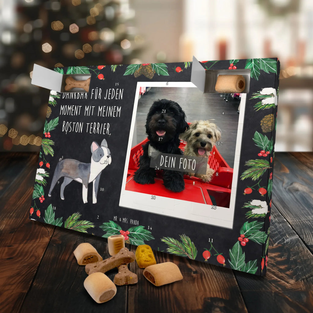 Personalisierter Hunde Foto Adventskalender Boston Terrier Moment Personalisierter Hunde Foto Adventskalender, Hund, Hunderasse, Rassehund, Hundebesitzer, Geschenk, Tierfreund, Schenken, Welpe, Boston Terrier