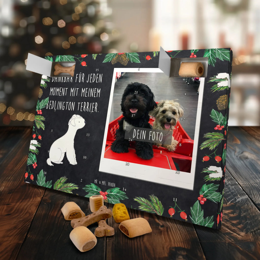 Personalisierter Hunde Foto Adventskalender Bedlington Terrier Moment Personalisierter Hunde Foto Adventskalender, Hund, Hunderasse, Rassehund, Hundebesitzer, Geschenk, Tierfreund, Schenken, Welpe, Bedlington Terrier, Terrier