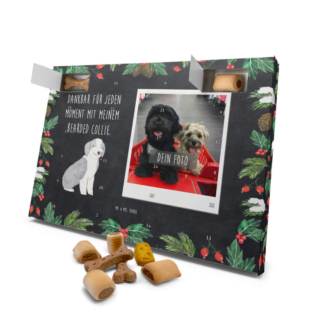 Personalisierter Hunde Foto Adventskalender Bearded Collie Moment Personalisierter Hunde Foto Adventskalender, Hund, Hunderasse, Rassehund, Hundebesitzer, Geschenk, Tierfreund, Schenken, Welpe, Bearded Collie, britischer Hütehund