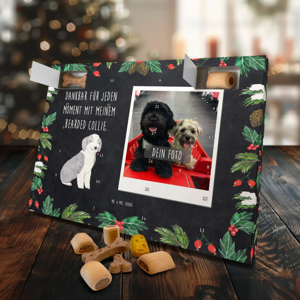 Personalisierter Hunde Foto Adventskalender Bearded Collie Moment Personalisierter Hunde Foto Adventskalender, Hund, Hunderasse, Rassehund, Hundebesitzer, Geschenk, Tierfreund, Schenken, Welpe, Bearded Collie, britischer Hütehund