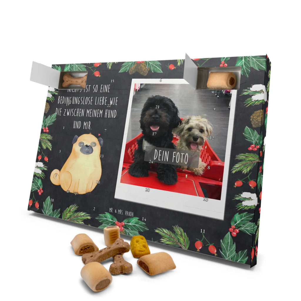 Personalisierter Hunde Foto Adventskalender Mops Personalisierter Hunde Foto Adventskalender, Hund, Hundemotiv, Haustier, Hunderasse, Tierliebhaber, Hundebesitzer, Sprüche, Mops, Liebe, Hundeliebe