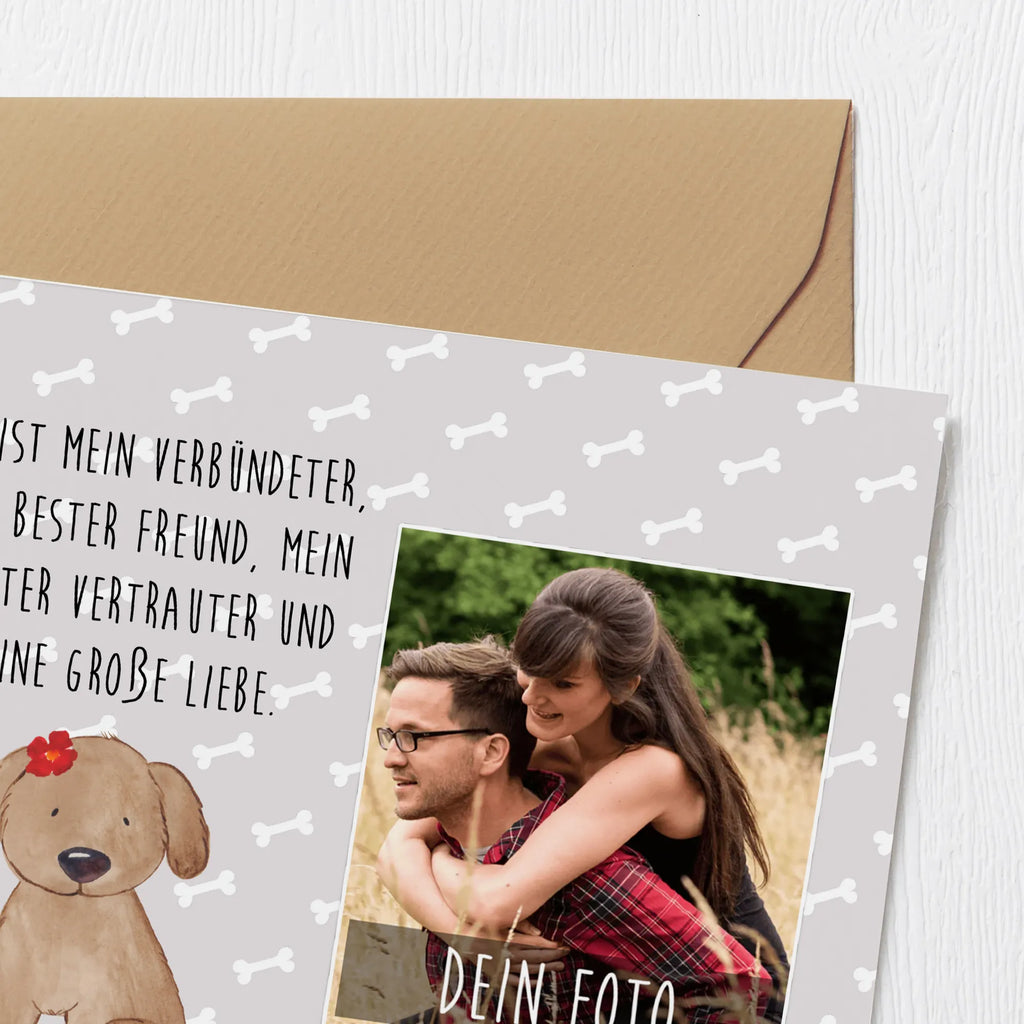 Personalisierte Foto Deluxe Karte Hund Dame Personalisierte Foto Grußkarte, Hund, Hundemotiv, Haustier, Hunderasse, Tierliebhaber, Hundebesitzer, Sprüche, Hunde, Hundeliebe, Hundeglück, Liebe, Frauchen