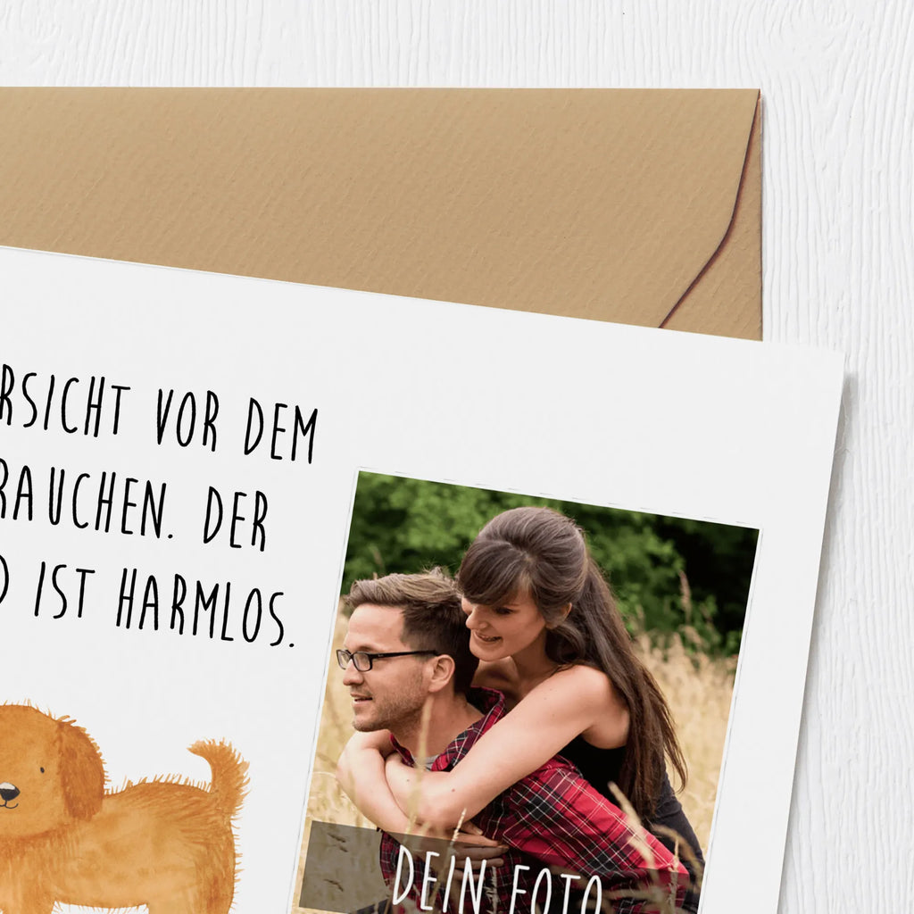 Personalisierte Foto Deluxe Karte Hund Flauschig Personalisierte Foto Grußkarte, Hund, Hundemotiv, Haustier, Hunderasse, Tierliebhaber, Hundebesitzer, Sprüche, Hunde, Frauchen, Hundemama, Hundeliebe