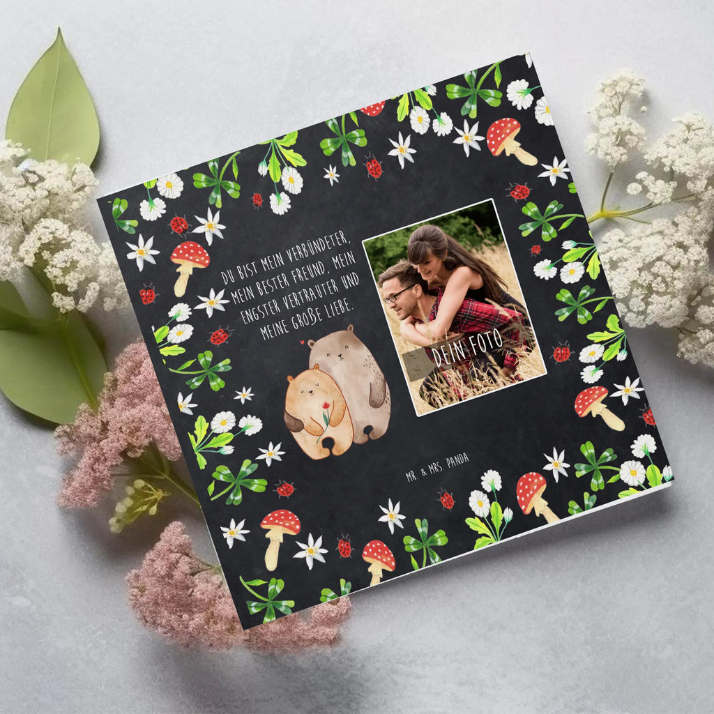 Personalisierte Foto Deluxe Karte Bären Liebe Personalisierte Foto Grußkarte, Liebe, Partner, Freund, Freundin, Ehemann, Ehefrau, Heiraten, Verlobung, Heiratsantrag, Liebesgeschenk, Jahrestag, Hocheitstag, Verliebt, Verlobt, Verheiratet, Geschenk Freundin, Geschenk Freund, Liebesbeweis, Hochzeitstag, Geschenk Hochzeit, Bären, Bärchen, Bär