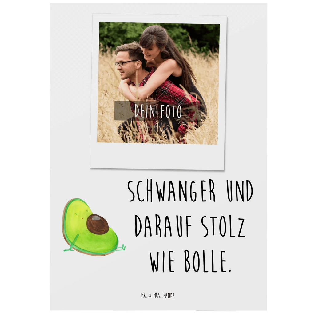 Personalisierte Foto Postkarte Avocado Schwangerschaft Personalisierte Foto Postkarte, Avocado, Veggie, Vegan, Gesund, schwanger, Schwangerschaft, Babyparty, Babyshower