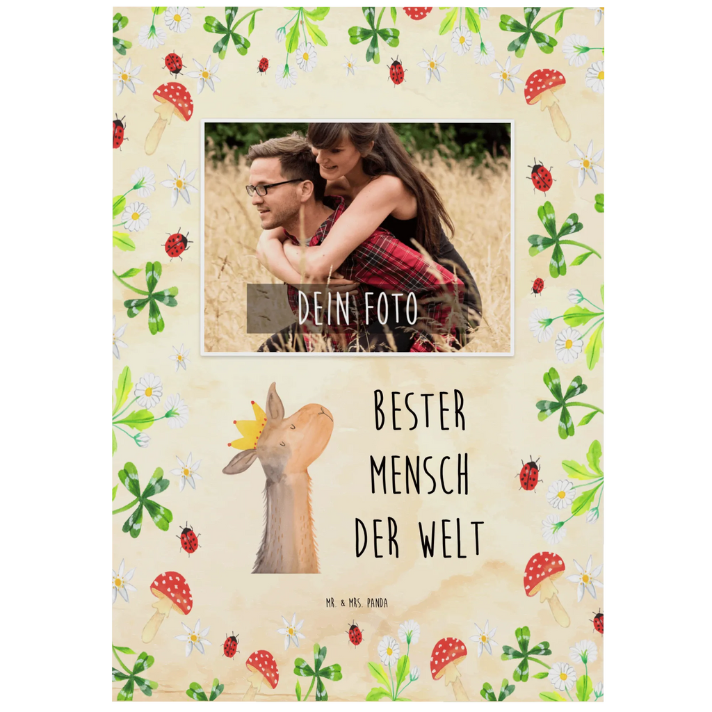 Personalisierte Foto Postkarte Lama Bester Mensch der Welt Personalisierte Foto Postkarte, für, Dankeschön, Geschenk, Schenken, Geburtstag, Geburtstagsgeschenk, Geschenkidee, Danke, Bedanken, Mitbringsel, Freude machen, Geschenktipp, Lieblingsmensch, Liebling, Lieblings Mensch, tollster Mensch, Vorbild, Partner, Ehemann, Ehefrau, Liebe, Valentinstag