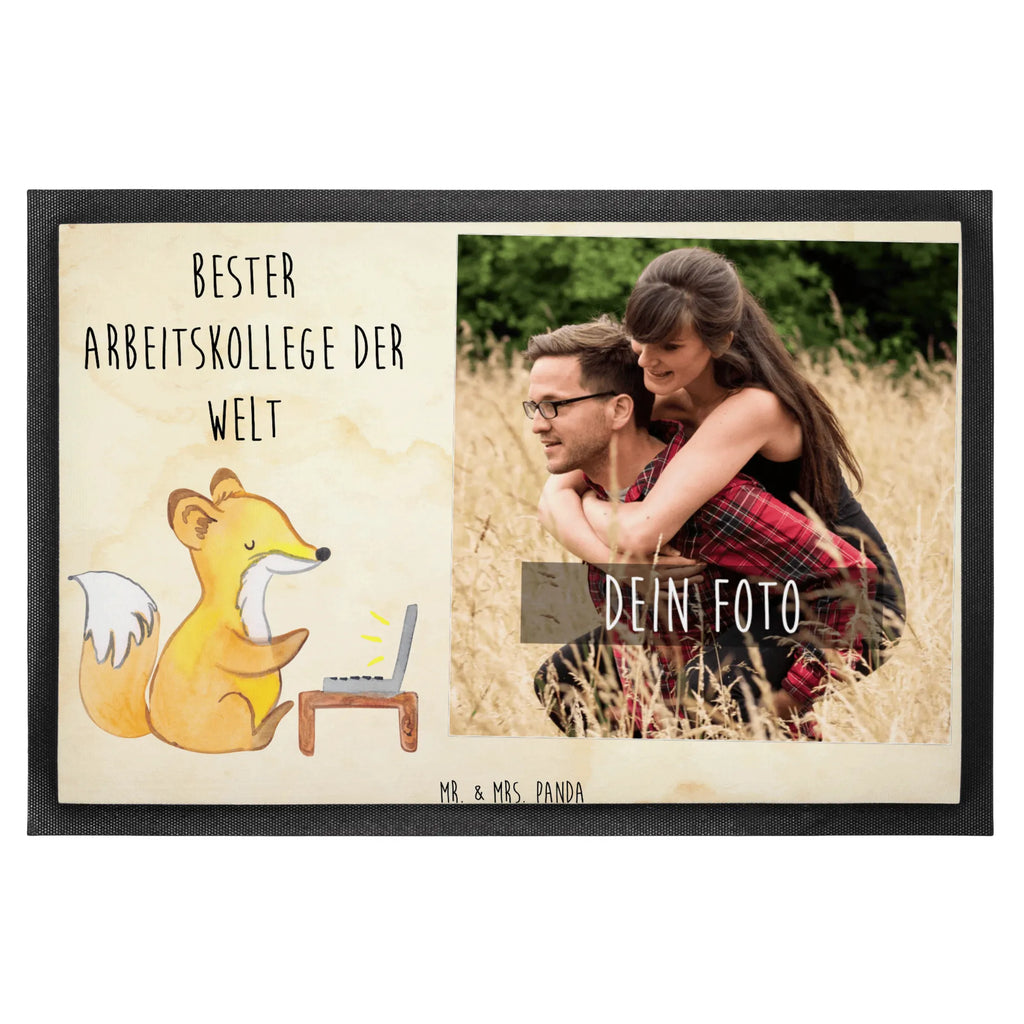 Personalisierte Foto Fußmatte Fuchs Bester Arbeitskollege der Welt Personalisierte Foto Fußmatte, für, Dankeschön, Geschenk, Schenken, Geburtstag, Geburtstagsgeschenk, Geschenkidee, Danke, Bedanken, Mitbringsel, Freude machen, Geschenktipp, Arbeitskollege, Kollege, Büro, Abschiedsgeschenk, Ruhestand, Arbeit, Mitarbeiter, Berufsgenosse, Beruf