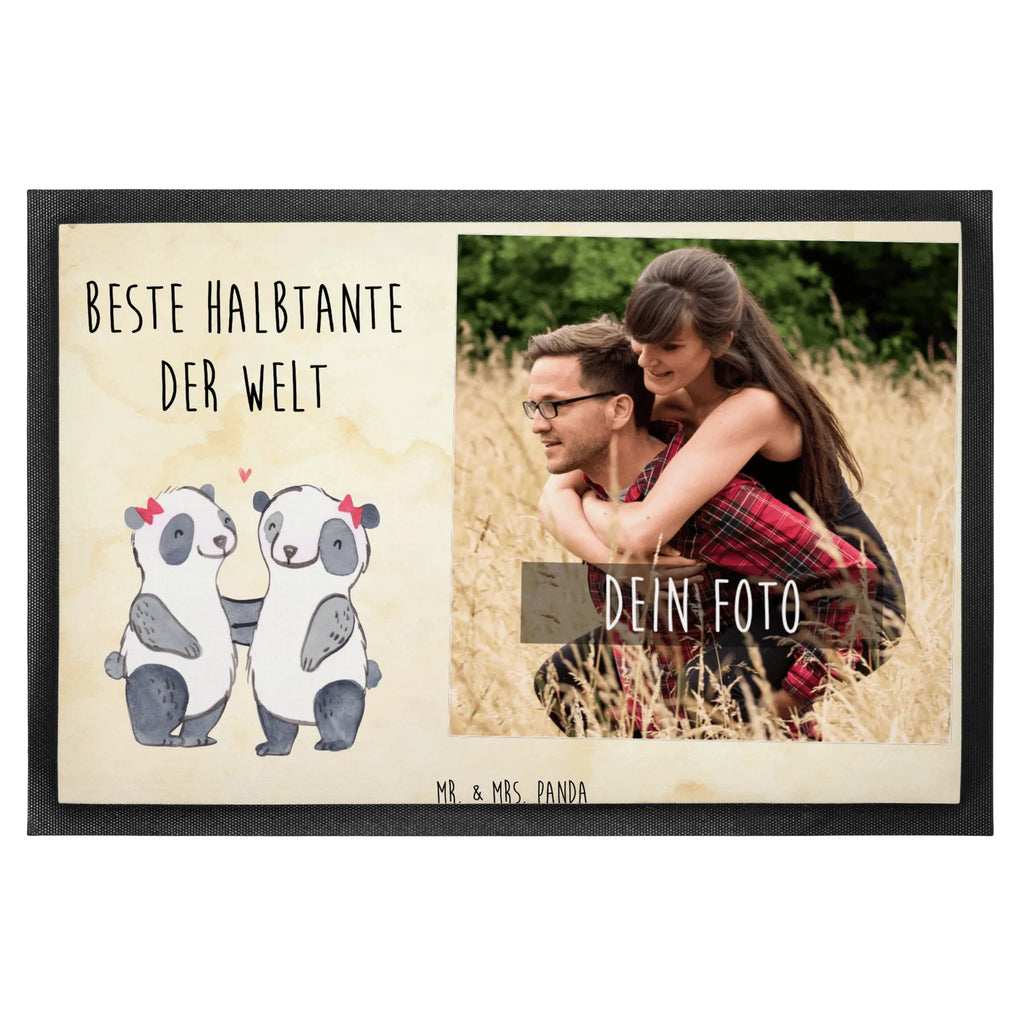 Personalisierte Foto Fußmatte Panda Beste Halbtante der Welt Personalisierte Foto Fußmatte, für, Dankeschön, Geschenk, Schenken, Geburtstag, Geburtstagsgeschenk, Geschenkidee, Danke, Bedanken, Mitbringsel, Freude machen, Geschenktipp, Halbtante, Tante, beste Tante, Stieftante, Stief, Stiefgeschwister, Familie, Kleinigkeit