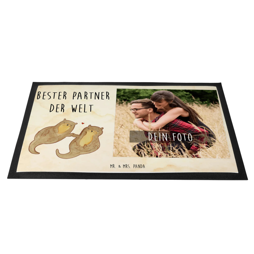 Personalisierte Foto Fußmatte Otter Bester Partner der Welt Personalisierte Foto Fußmatte, für, Dankeschön, Geschenk, Schenken, Geburtstag, Geburtstagsgeschenk, Geschenkidee, Danke, Bedanken, Mitbringsel, Freude machen, Geschenktipp, Partner, Ehepartner, Mann, Frau, Ehefrau, Ehemann. Freundin, Freund, Lebensgefährte, Paar, Liebe