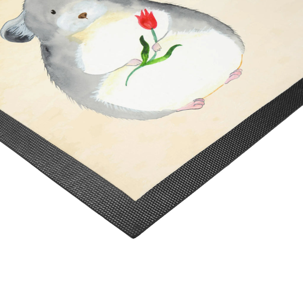 Personalisierte Foto Fußmatte Chinchilla Blume Personalisierte Foto Fußmatte, Tiermotive, Gute Laune, lustige Sprüche, Tiere, Chinchilla, Chinchillas, Liebeskummer, Kummer, Depressionen, traurig sein, Chaos, Glücklichsein, Büro, Büroalltag