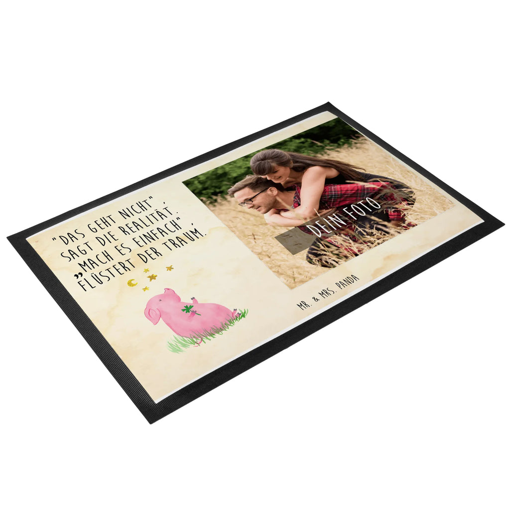 Personalisierte Foto Fußmatte Schwein Glück Personalisierte Foto Fußmatte, Tiermotive, Gute Laune, lustige Sprüche, Tiere, Glücksschwein. Glück, Schwein, Schweinchen, Sterne, Sernchen, Ziele, Träume, Motivation, Glücksbringer