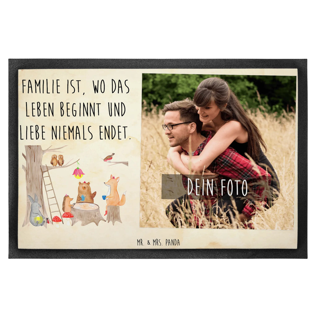 Personalisierte Foto Fußmatte Waldtiere Picknick Personalisierte Foto Fußmatte, Tiermotive, Gute Laune, lustige Sprüche, Tiere, Waldtiere, Picknick, Wald, Fuchs, Hase, Igel, Maus, Eichhörnchen