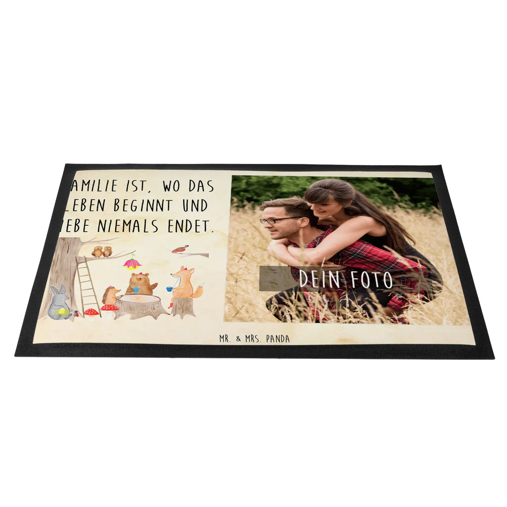 Personalisierte Foto Fußmatte Waldtiere Picknick Personalisierte Foto Fußmatte, Tiermotive, Gute Laune, lustige Sprüche, Tiere, Waldtiere, Picknick, Wald, Fuchs, Hase, Igel, Maus, Eichhörnchen