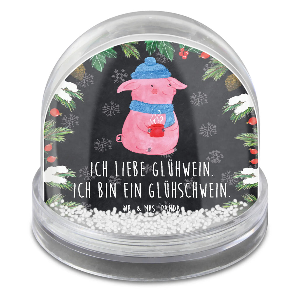 Schneekugel Schwein Glühwein Schneekugel, Schüttelkugel, Wunderkugel, Winter, Weihnachten, Weihnachtsdeko, Nikolaus, Advent, Heiligabend, Wintermotiv, Glühschwein, Glühwein, Weihnachtsmarkt, Punsch