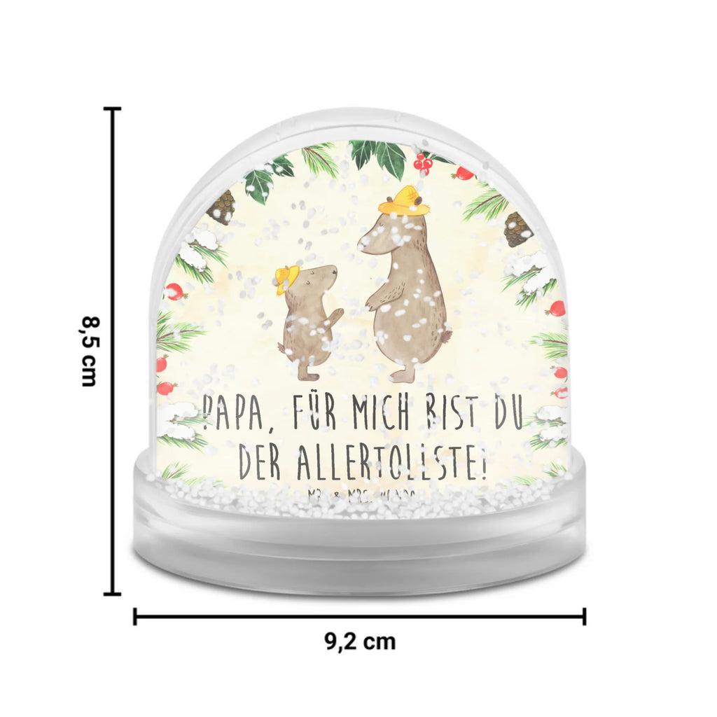 Schneekugel Bären mit Hut Schneekugel, Schüttelkugel, Wunderkugel, Familie, Vatertag, Muttertag, Bruder, Schwester, Mama, Papa, Oma, Opa, Bär, Bären, Vater, Papi, Paps, Dad, Daddy, Lieblingsmensch, Sohn, Söhne, Kind, Kinder, Vater-Sohn, Family, Vorbild