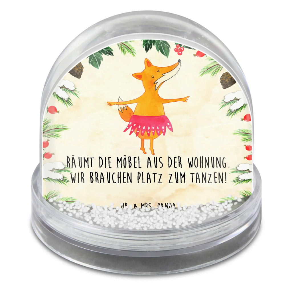 Schneekugel Fuchs Ballerina Schneekugel, Schüttelkugel, Wunderkugel, Fuchs, Fuchs Spruch, Füchse, Füchsin, Ballerina, Ballett, Tänzerin, Tanzen, Party, Einladung, Geburtstag