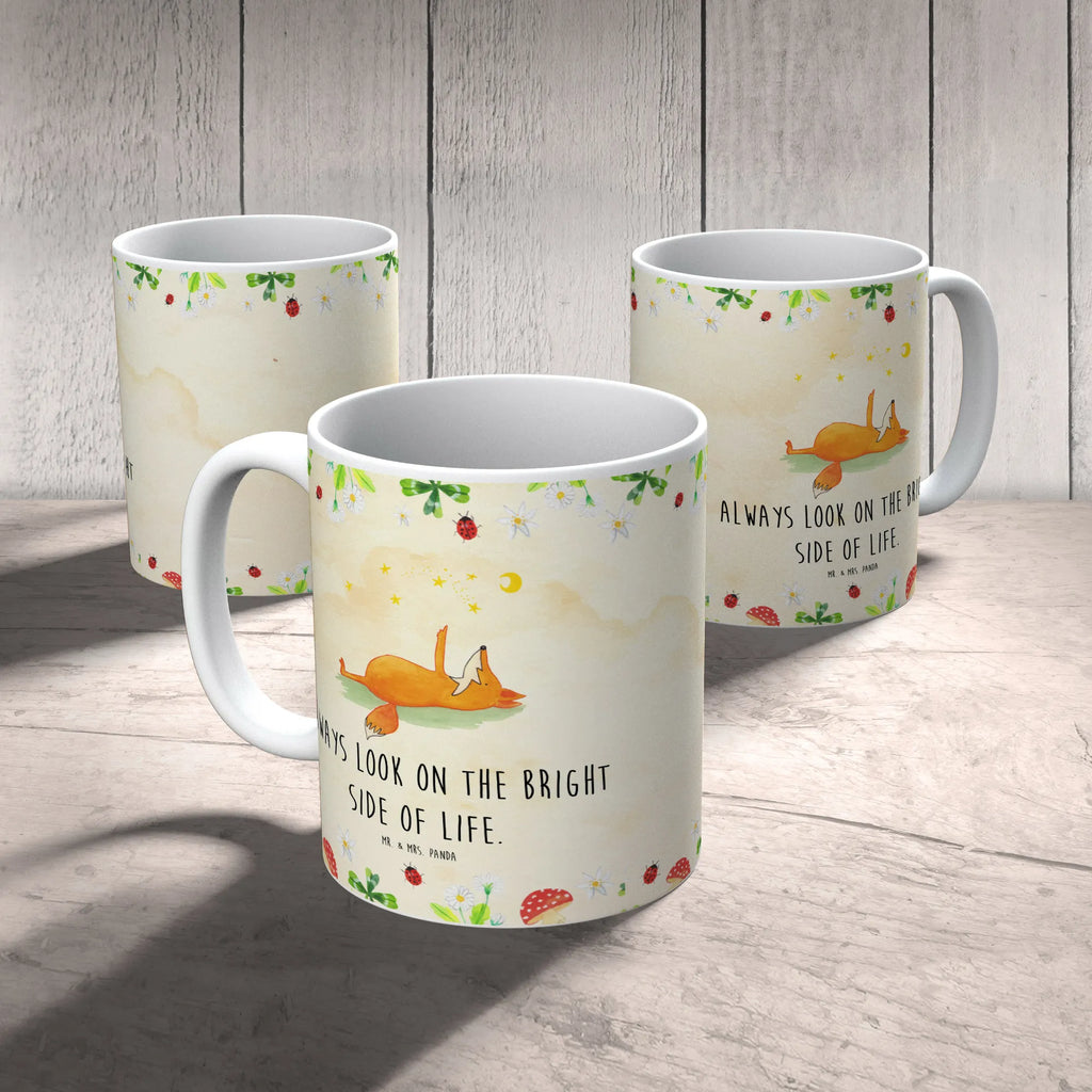 Tasse Fuchs Sterne Tasse, Kaffeetasse, Teetasse, Becher, Kaffeebecher, Teebecher, Keramiktasse, Porzellantasse, Büro Tasse, Geschenk Tasse, Tasse Sprüche, Tasse Motive, Kaffeetassen, Tasse bedrucken, Designer Tasse, Cappuccino Tassen, Schöne Teetassen, Fuchs, Füchse, tröstende Worte, Spruch positiv, Spruch schön, Romantik, Always Look on the Bright Side of Life