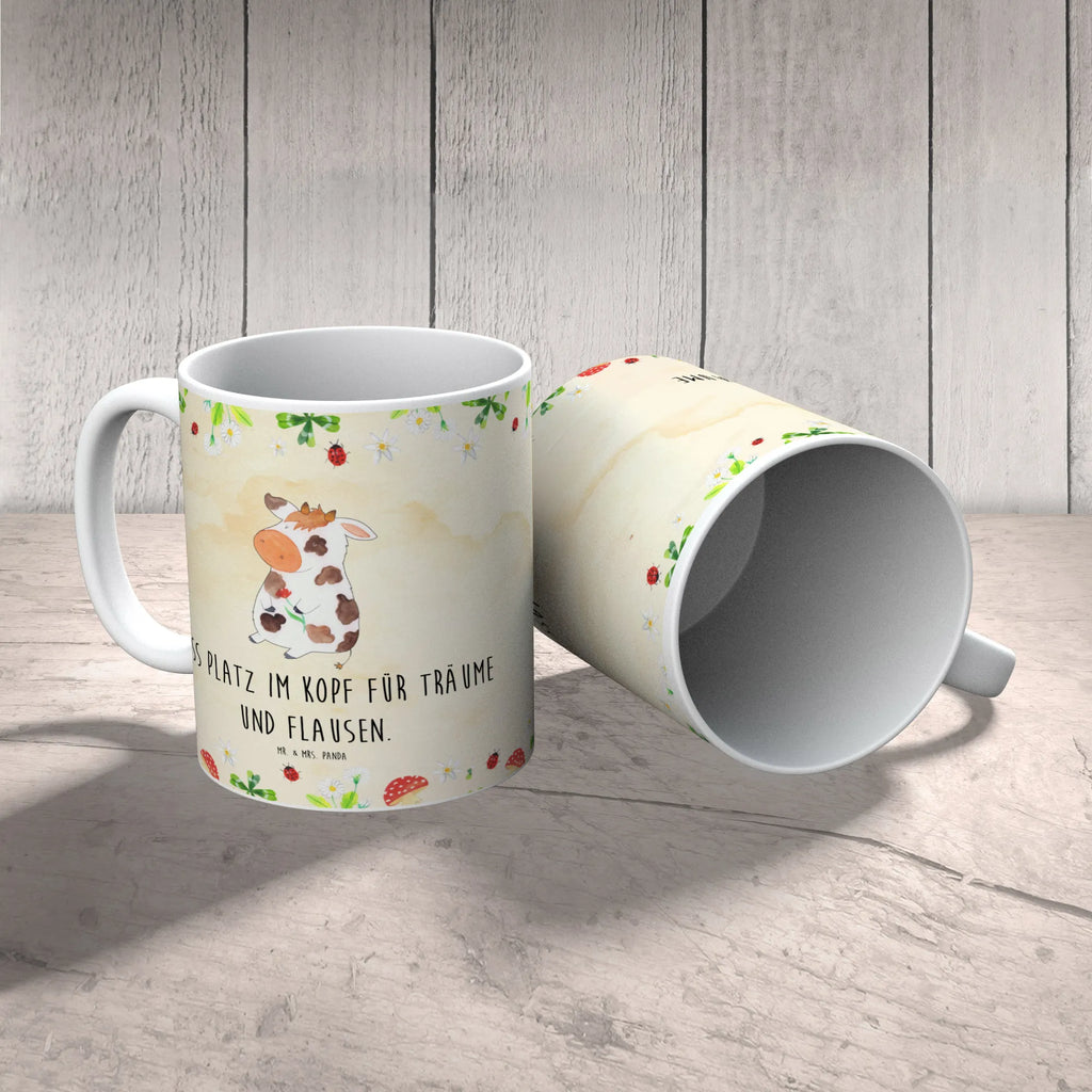 Tasse Kuh Tasse, Kaffeetasse, Teetasse, Becher, Kaffeebecher, Teebecher, Keramiktasse, Porzellantasse, Büro Tasse, Geschenk Tasse, Tasse Sprüche, Tasse Motive, Kaffeetassen, Tasse bedrucken, Designer Tasse, Cappuccino Tassen, Schöne Teetassen, Bauernhof, Hoftiere, Landwirt, Landwirtin, Kuh, Kühe, Träume, Flausen, Spruch, Magie, Motivtion, Hof, Milch, Milchkuh