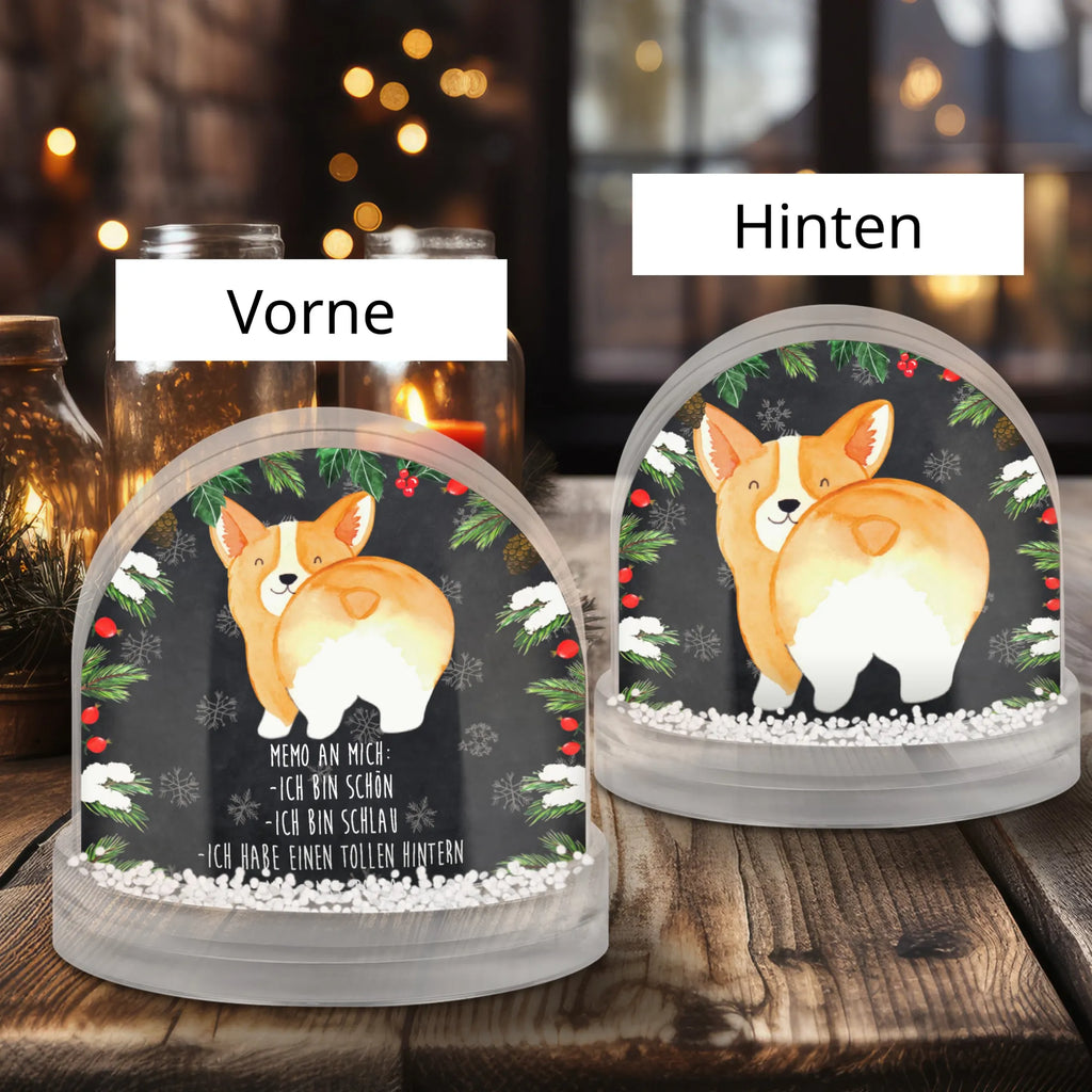 Schneekugel Corgi Po Schneekugel, Schüttelkugel, Wunderkugel, Hund, Hundemotiv, Haustier, Hunderasse, Tierliebhaber, Hundebesitzer, Sprüche, Corgie, Hundeliebe, Motivation, Selbstliebe, Spruch