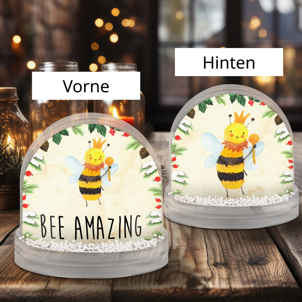 Schneekugel Biene König Schneekugel, Schüttelkugel, Wunderkugel, Biene, Wespe, Hummel