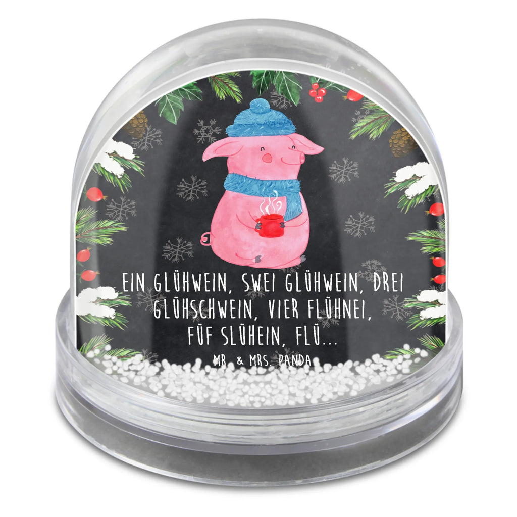 Schneekugel Schweinchen Glühwein Schneekugel, Schüttelkugel, Wunderkugel, Winter, Weihnachten, Weihnachtsdeko, Nikolaus, Advent, Heiligabend, Wintermotiv, Glühwein, Betrunken, Weihnachtsmarkt, Spruch