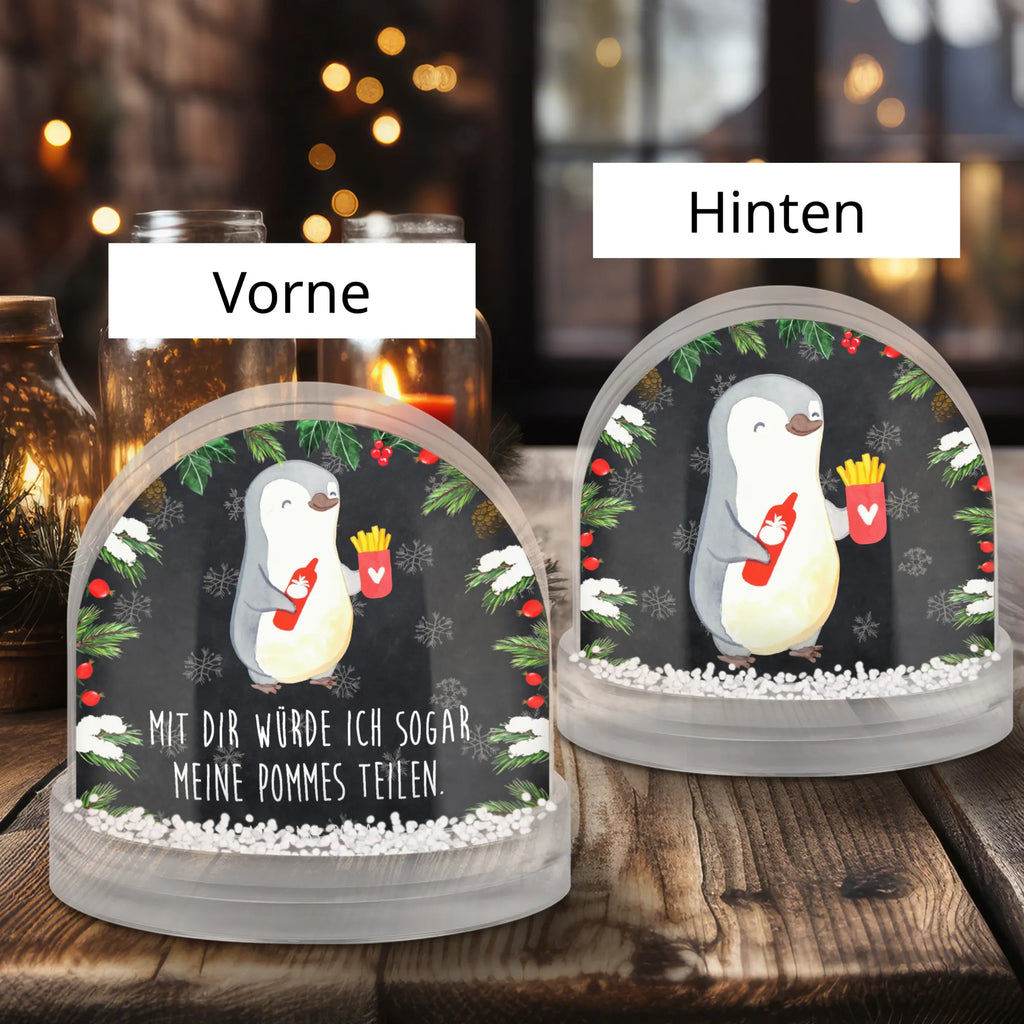 Schneekugel Pinguin Pommes Schneekugel, Schüttelkugel, Wunderkugel, Liebe, Partner, Freund, Freundin, Ehemann, Ehefrau, Heiraten, Verlobung, Heiratsantrag, Liebesgeschenk, Jahrestag, Hocheitstag, Valentinstag, Geschenk für Frauen, Hochzeitstag, Mitbringsel, Geschenk für Freundin, Geschenk für Partner, Liebesbeweis, für Männer, für Ehemann