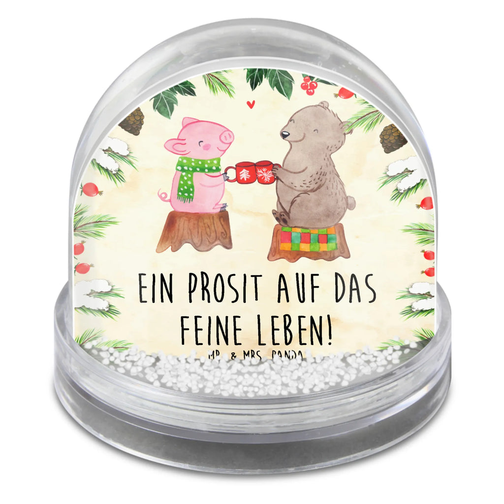 Schneekugel Glühschwein Sause Schneekugel, Schüttelkugel, Wunderkugel, Winter, Weihnachten, Weihnachtsdeko, Nikolaus, Advent, Heiligabend, Wintermotiv, Prost, Alles Gute, Weihnachtszeit, Schwein, Bär