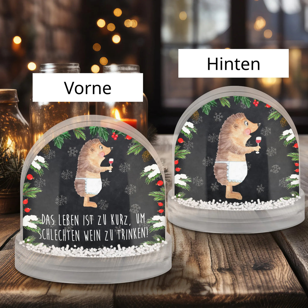 Schneekugel Igel Wein Schneekugel, Schüttelkugel, Wunderkugel, Tiermotive, Gute Laune, lustige Sprüche, Tiere, Wein Spruch, Igel, Geschenk Weintrinker, Geschenk Weinliebhaber, Wein Deko, Weinglas, Rotwein, Weißwein, Wein trinken