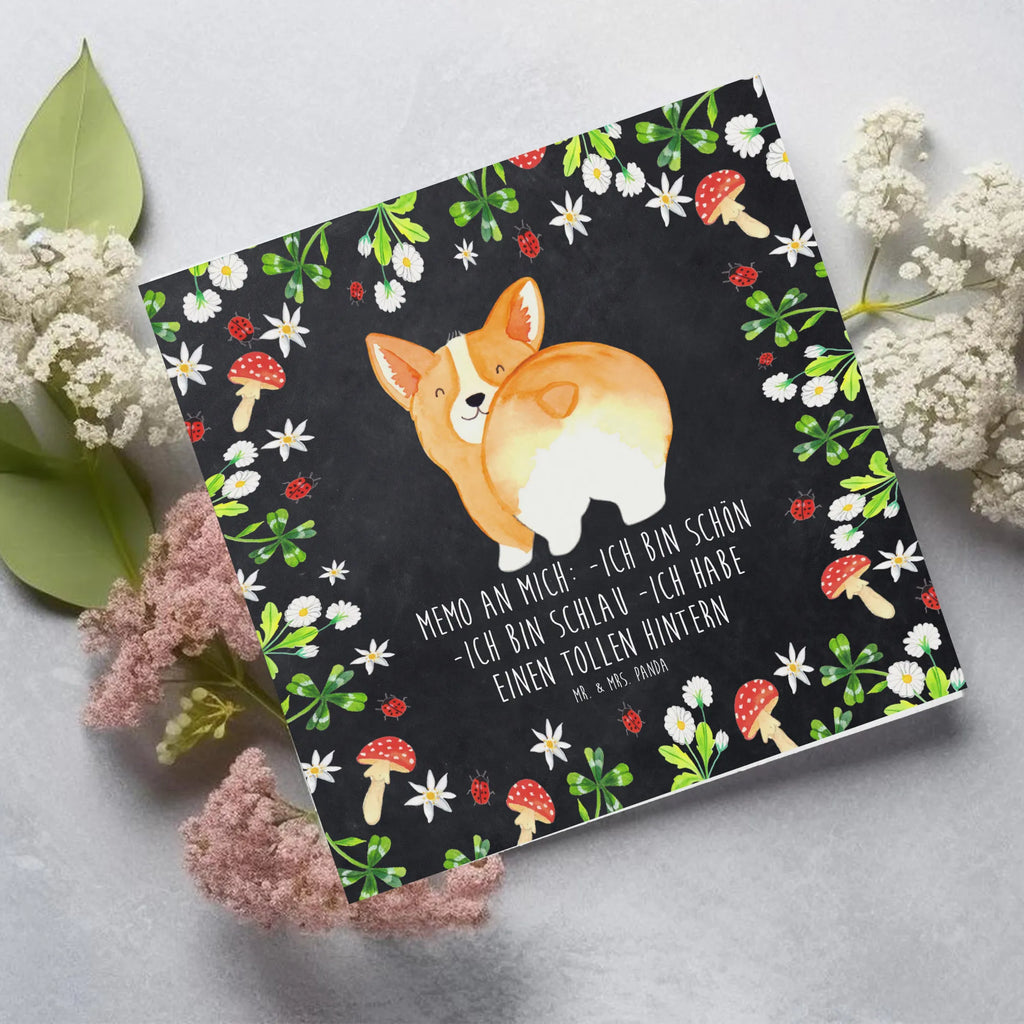 Deluxe Karte Corgi Po Karte, Grußkarte, Klappkarte, Einladungskarte, Glückwunschkarte, Hochzeitskarte, Geburtstagskarte, Hochwertige Grußkarte, Hochwertige Klappkarte, Hund, Hundemotiv, Haustier, Hunderasse, Tierliebhaber, Hundebesitzer, Sprüche, Corgie, Hundeliebe, Motivation, Selbstliebe, Spruch