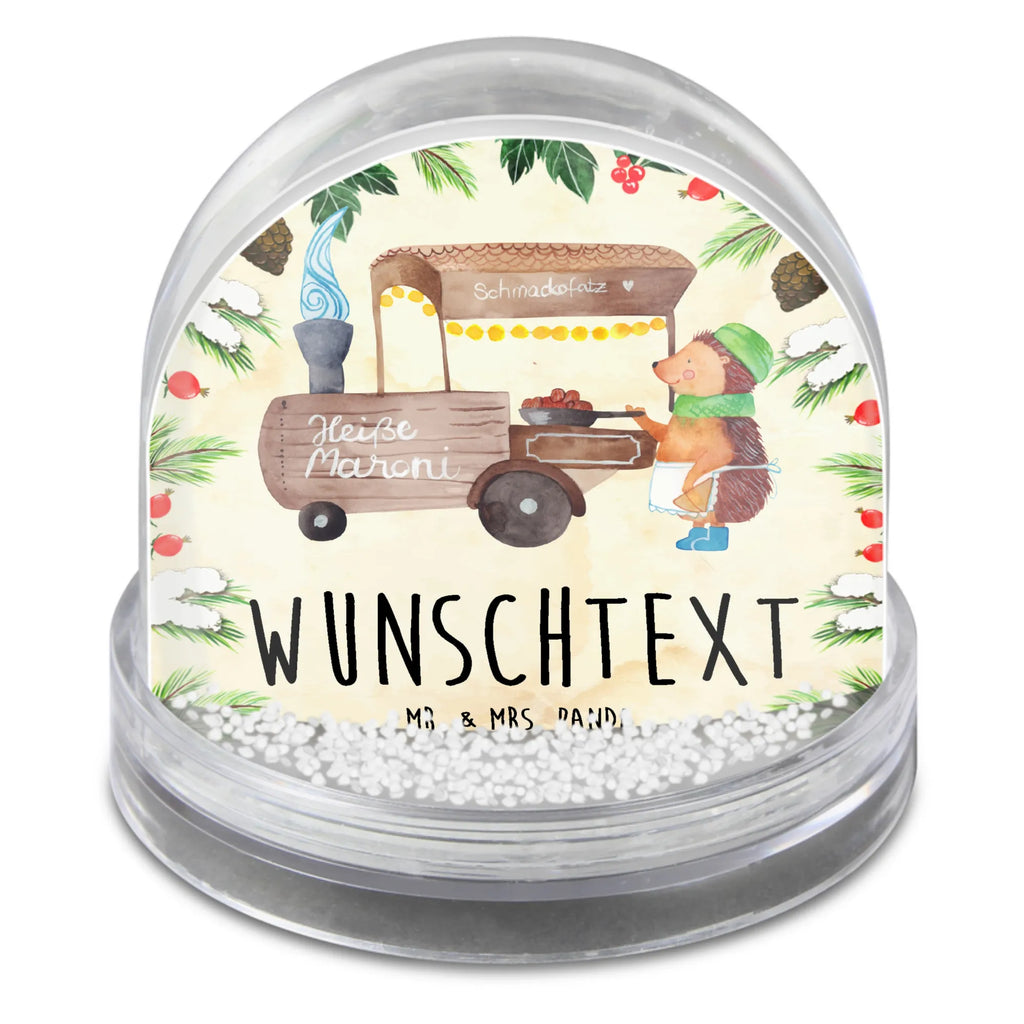 Personalisierte Schneekugel Igel Maronen Personalisierte Schneekugel, Personalisierte Schüttelkugel, Personalisierte  Wunderkugel, Winter, Weihnachten, Weihnachtsdeko, Nikolaus, Advent, Heiligabend, Wintermotiv, Maronen, Weihnachtsmarkt, Kastanien, Duft