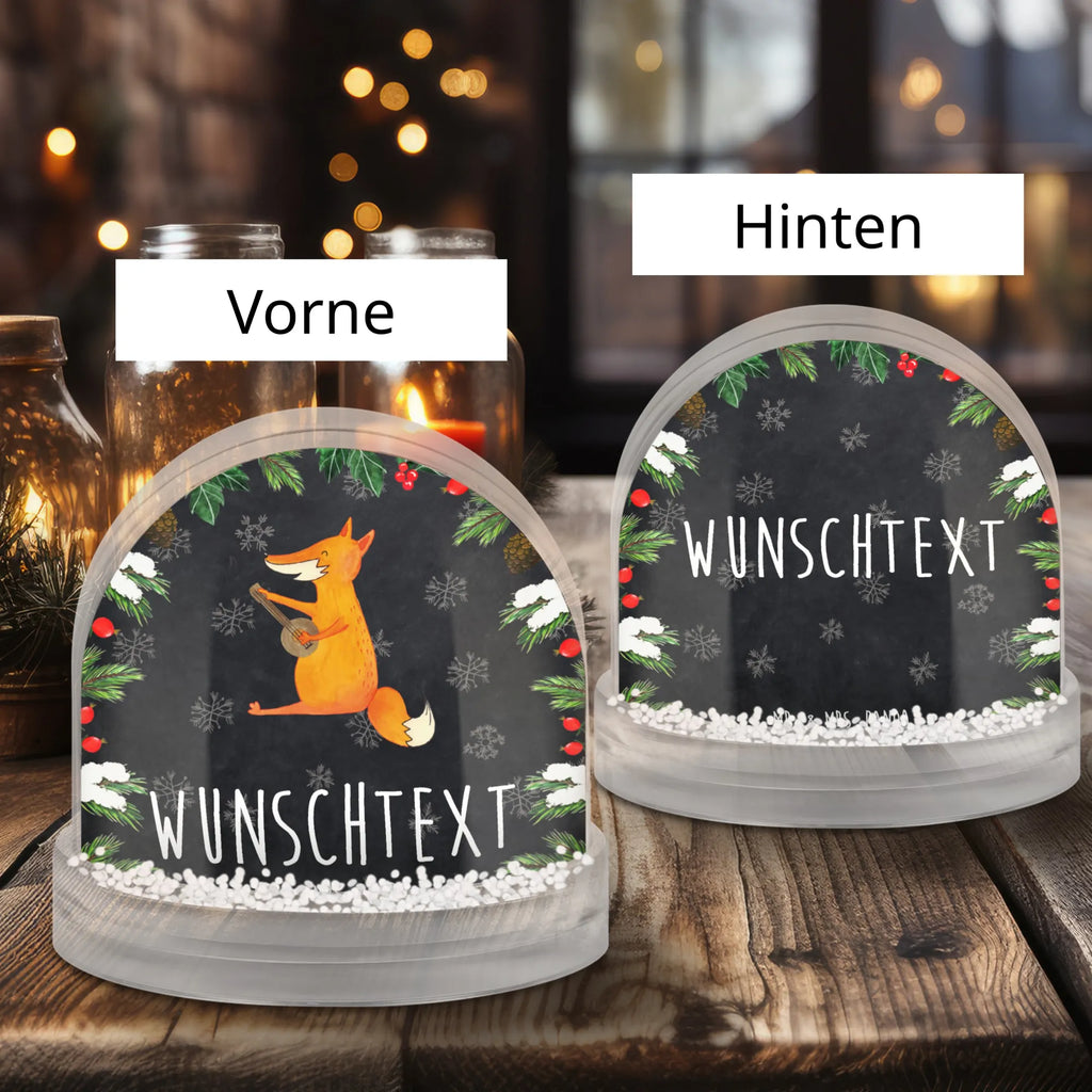 Personalisierte Schneekugel Fuchs Gitarre Personalisierte Schneekugel, Personalisierte Schüttelkugel, Personalisierte  Wunderkugel, Fuchs, Füchse, Geschenk Musiker, Musik Spruch, Musikerin, Sänger, Sängerin, Gitarre