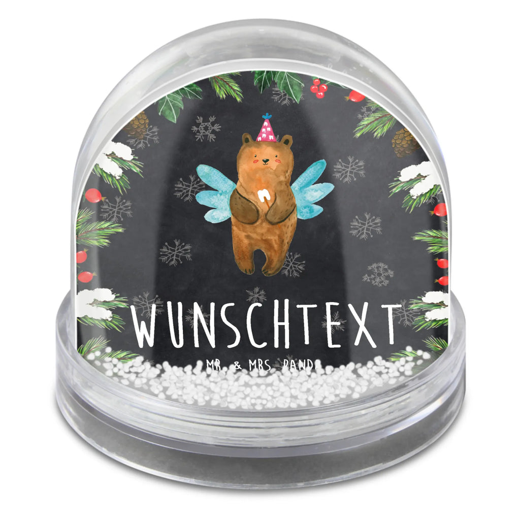 Personalisierte Schneekugel Bär Zahnfee Personalisierte Schneekugel, Personalisierte Schüttelkugel, Personalisierte  Wunderkugel, Bär, Teddy, Teddybär, Zahnfee, Fee, Milchzahn, Erster Zahn