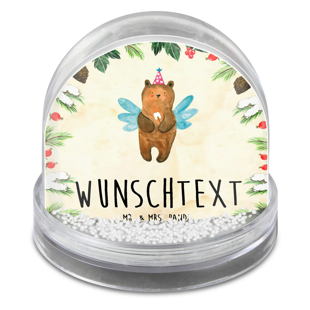 Personalisierte Schneekugel Bär Zahnfee Personalisierte Schneekugel, Personalisierte Schüttelkugel, Personalisierte  Wunderkugel, Bär, Teddy, Teddybär, Zahnfee, Fee, Milchzahn, Erster Zahn