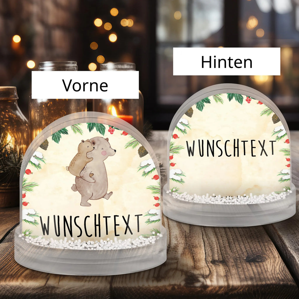 Personalisierte Schneekugel Papa Bär Personalisierte Schneekugel, Personalisierte Schüttelkugel, Personalisierte  Wunderkugel, Familie, Vatertag, Muttertag, Bruder, Schwester, Mama, Papa, Oma, Opa, Geschenk, Vater, Papi, Vati, Onkel, Geburtstag