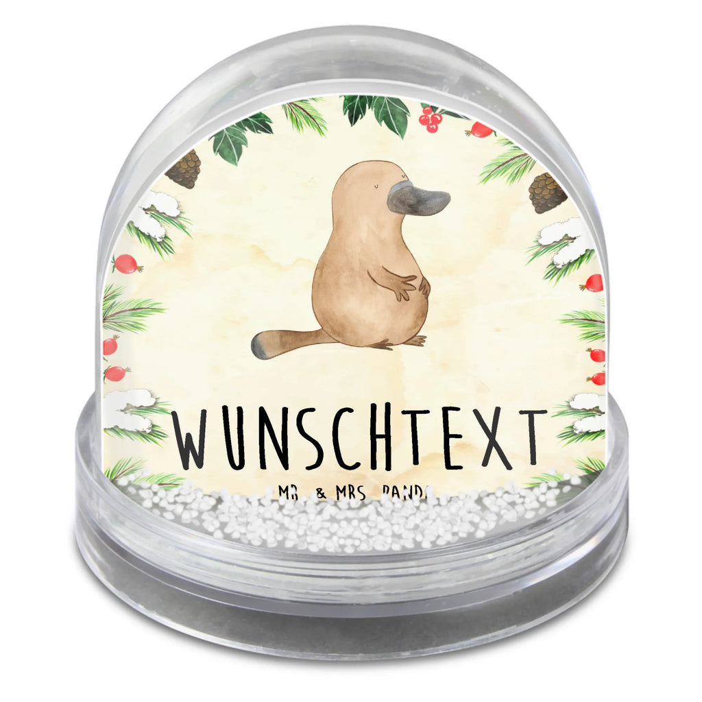 Personalisierte Schneekugel Schnabeltier Mut Personalisierte Schneekugel, Personalisierte Schüttelkugel, Personalisierte  Wunderkugel, Meerestiere, Meer, Urlaub, Schnabeltier, Mut, mutig, Lebensweisheit, Schnabeltiere, Motivation, Training, Büro, Arbeit, Neuanfang, Neustart, Weltreise, Raodtrip