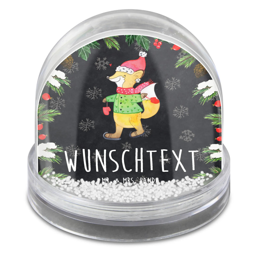 Personalisierte Schneekugel Fuchs  Schlittschuhe Personalisierte Schneekugel, Personalisierte Schüttelkugel, Personalisierte  Wunderkugel, Winter, Weihnachten, Weihnachtsdeko, Nikolaus, Advent, Heiligabend, Wintermotiv, Weihnachtsmann, Weihnachtstage, Weihnachtsbaum, Tannenbaum, Weihnachtszeit