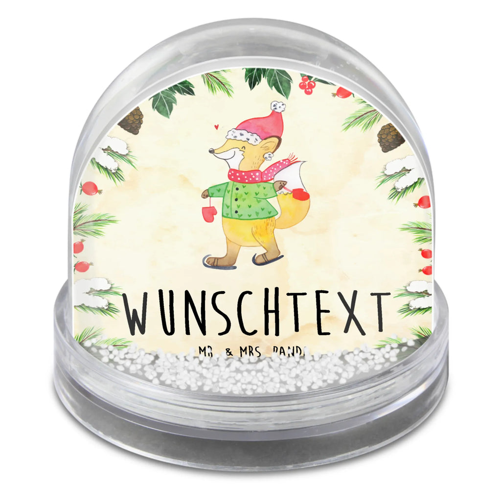 Personalisierte Schneekugel Fuchs  Schlittschuhe Personalisierte Schneekugel, Personalisierte Schüttelkugel, Personalisierte  Wunderkugel, Winter, Weihnachten, Weihnachtsdeko, Nikolaus, Advent, Heiligabend, Wintermotiv, Weihnachtsmann, Weihnachtstage, Weihnachtsbaum, Tannenbaum, Weihnachtszeit