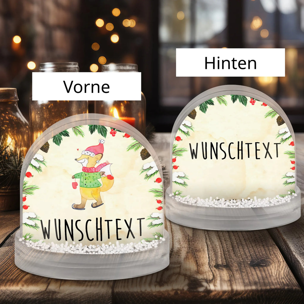 Personalisierte Schneekugel Fuchs  Schlittschuhe Personalisierte Schneekugel, Personalisierte Schüttelkugel, Personalisierte  Wunderkugel, Winter, Weihnachten, Weihnachtsdeko, Nikolaus, Advent, Heiligabend, Wintermotiv, Weihnachtsmann, Weihnachtstage, Weihnachtsbaum, Tannenbaum, Weihnachtszeit