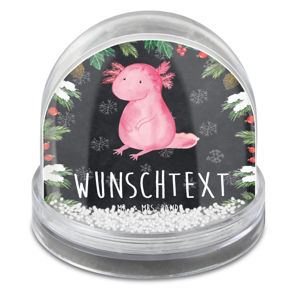 Personalisierte Schneekugel Axolotl null Personalisierte Schneekugel, Personalisierte Schüttelkugel, Personalisierte  Wunderkugel, Axolotl, Molch, Axolot, vergnügt, fröhlich, zufrieden, Lebensstil, Weisheit, Lebensweisheit, Liebe, Freundin