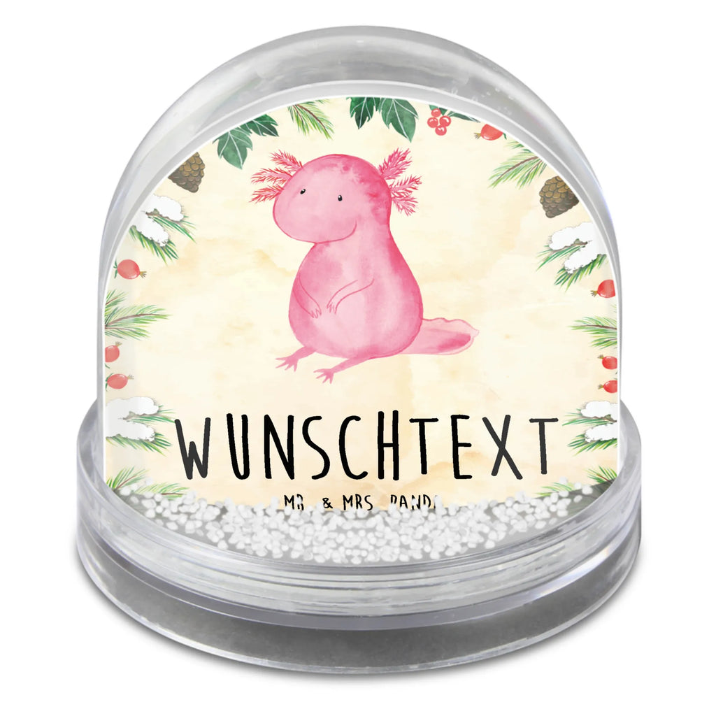 Personalisierte Schneekugel Axolotl null Personalisierte Schneekugel, Personalisierte Schüttelkugel, Personalisierte  Wunderkugel, Axolotl, Molch, Axolot, vergnügt, fröhlich, zufrieden, Lebensstil, Weisheit, Lebensweisheit, Liebe, Freundin