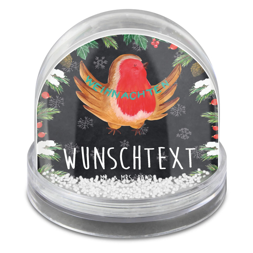 Personalisierte Schneekugel Rotkehlchen Weihnachten Personalisierte Schneekugel, Personalisierte Schüttelkugel, Personalisierte  Wunderkugel, Winter, Weihnachten, Weihnachtsdeko, Nikolaus, Advent, Heiligabend, Wintermotiv, Frohe Weihnachten, Weihnachtsmotiv, Weihnachtsgruß, Vogel, xmas